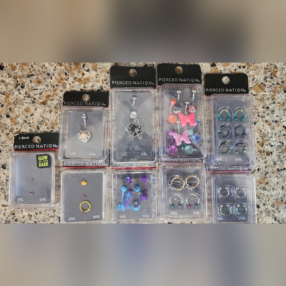 Body Jewelry lot